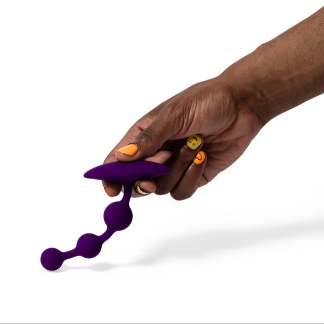 Amp Silicone Anal Plug Dark Purple Dark Purple