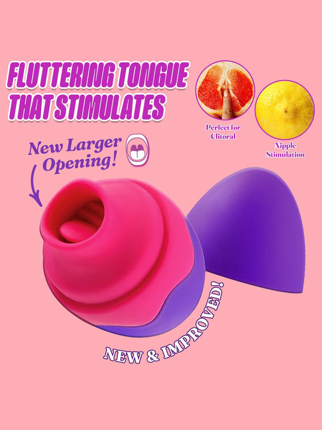 Aria Flutter Tongue Vibrator Purple