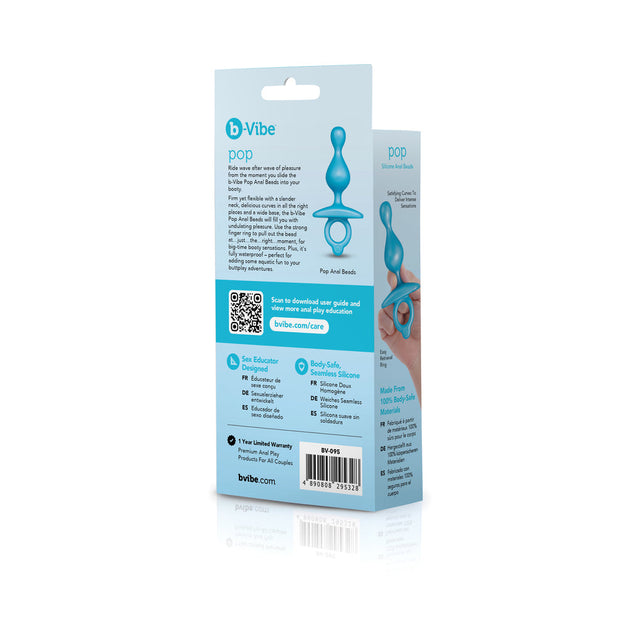 b-Vibe Butties Pop Beaded Silicone Plug