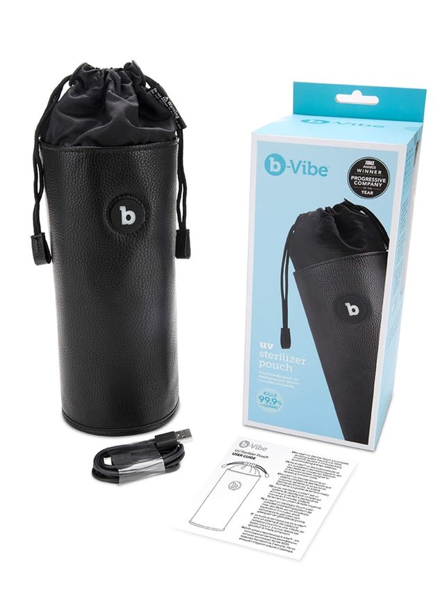 b-Vibe UV Sterlizer Pouch Black