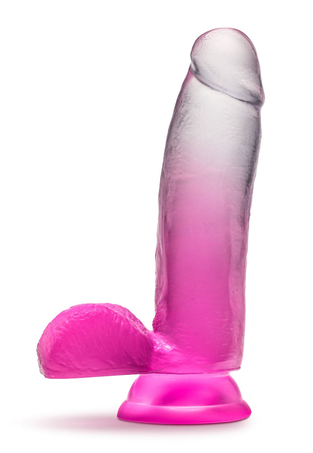 B Yours Sugar Magnolia 7" Dildo Fuchsia