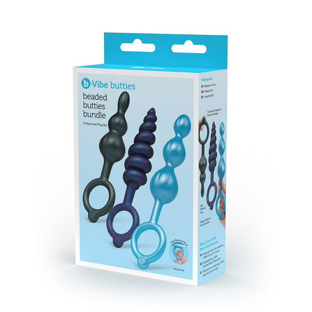 Beaded Butties Bundle 3-Piece Anal Plug Set