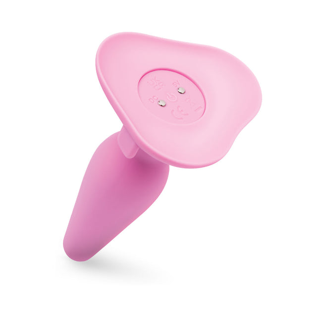 Beginner's Vibrating Butt Plug Pink