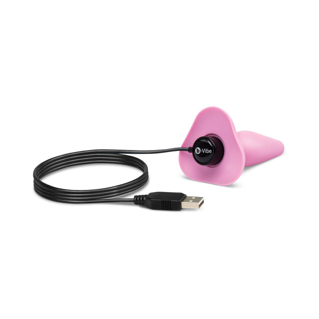 Beginner's Vibrating Butt Plug Pink