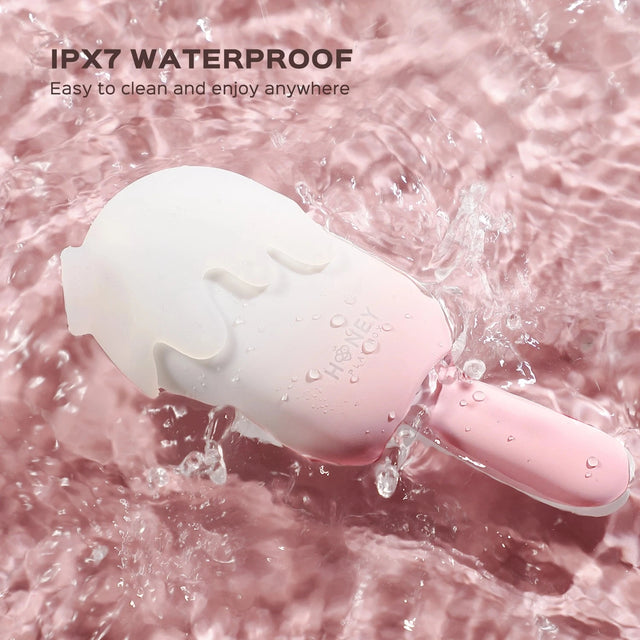 Bite Me Sucking, Tapping & Vibrating Cream Pop Vibrator