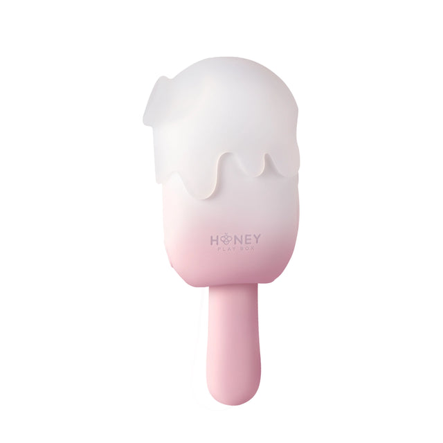 Bite Me Sucking, Tapping & Vibrating Cream Pop Vibrator Pink