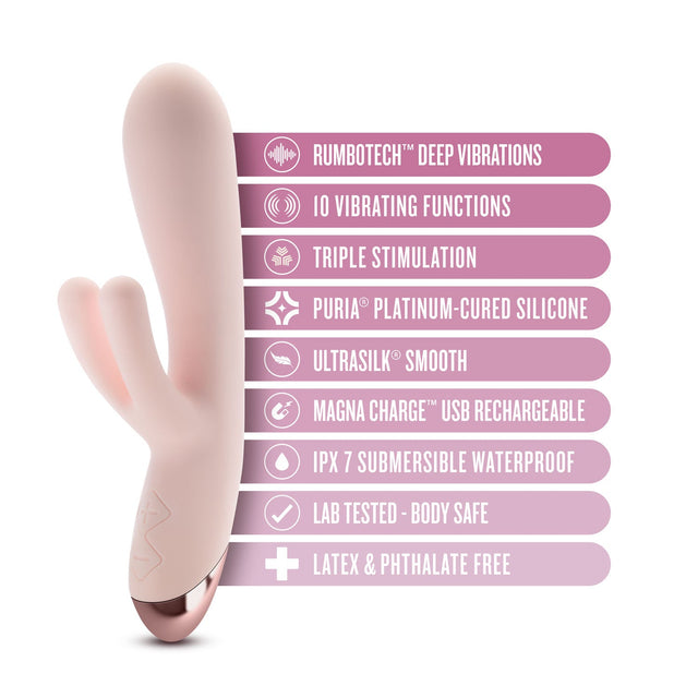 Blush Elora Pink Rabbit Vibrator