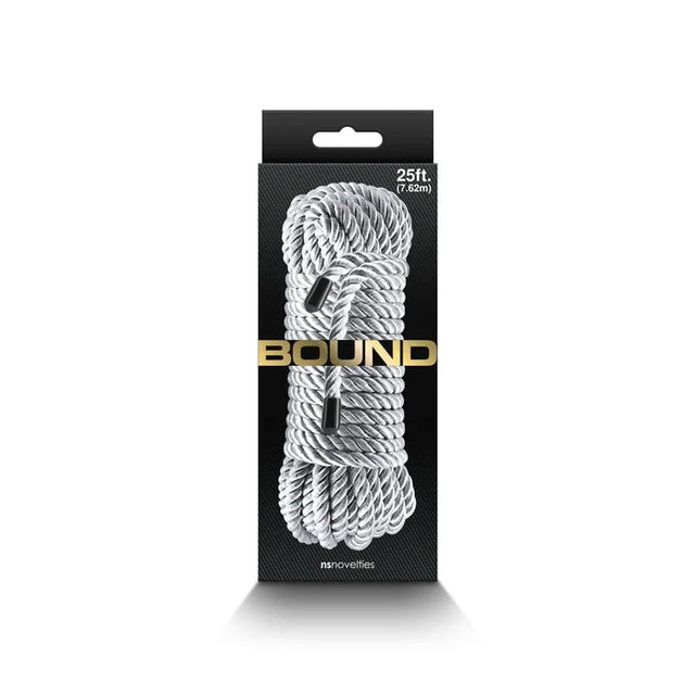 Bound 25" Bondage Rope Silver