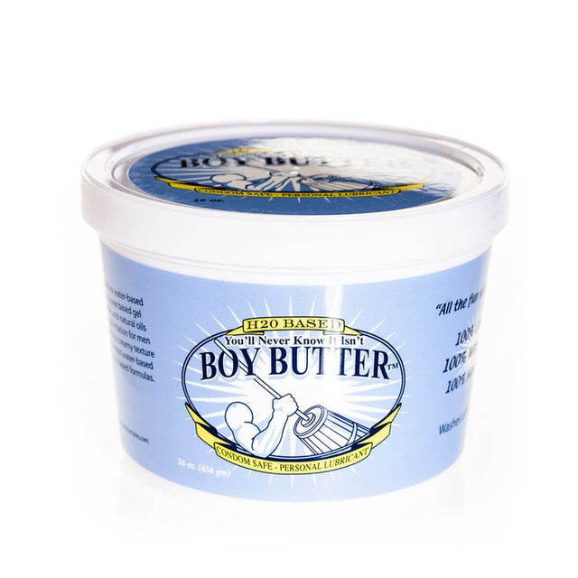 Boy Butter H2O Lube - You'll Never Know It Isn't Boy Butter 16 oz