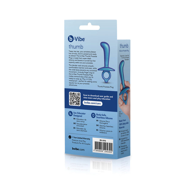 Butties Thumb Silicone Prostate Plug