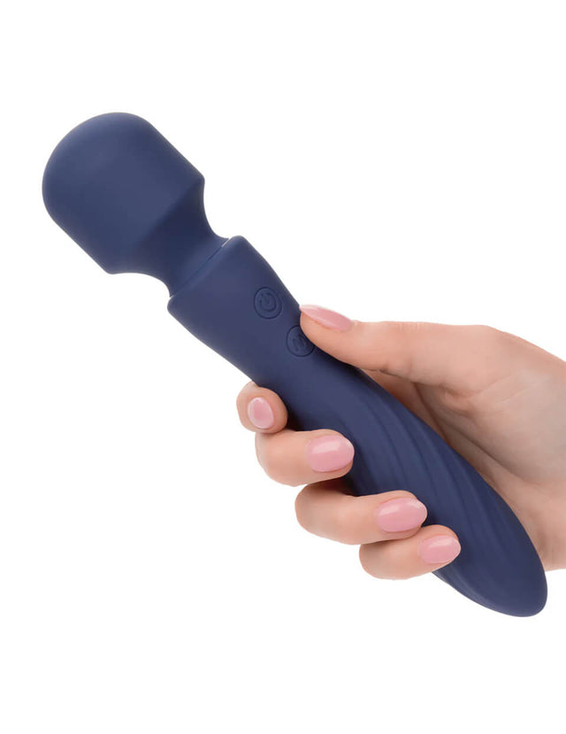 CalExotics Charisma Mystique Wand Vibrator Blue