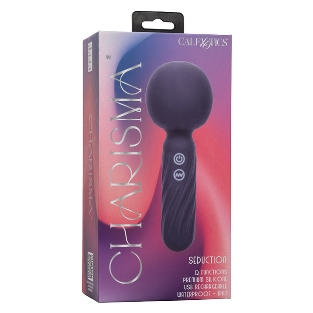 CalExotics Charisma Seduction Wand Vibrator Blue