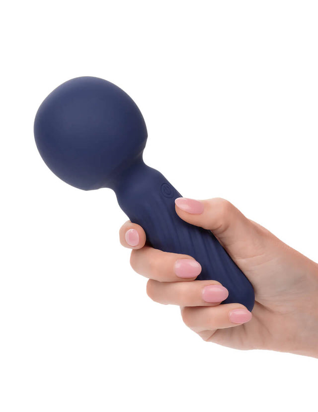 CalExotics Charisma Seduction Wand Vibrator Blue