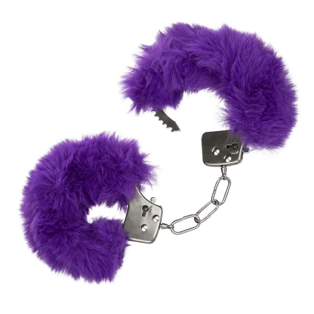 CalExotics Ultra Fluffy Furry Cuffs Purple
