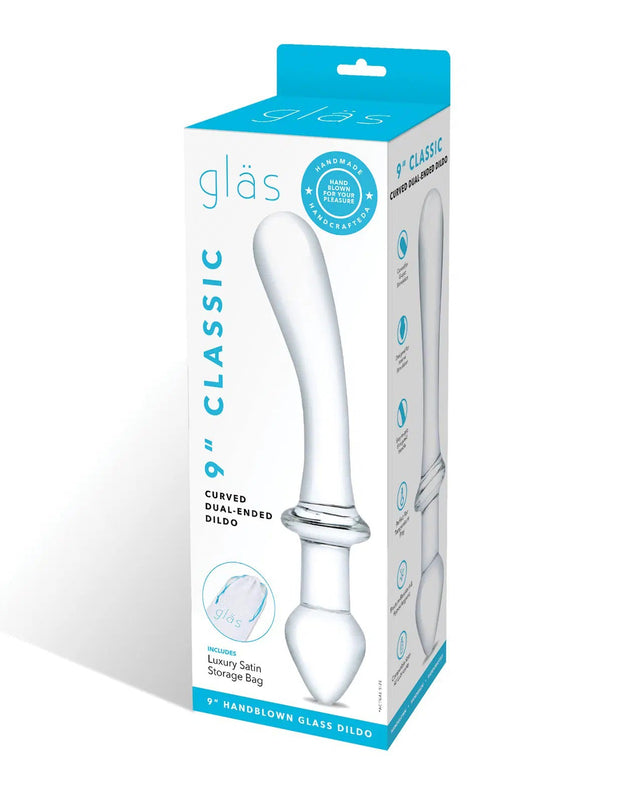 Classic Curved Dual-Ended 9" Dildo