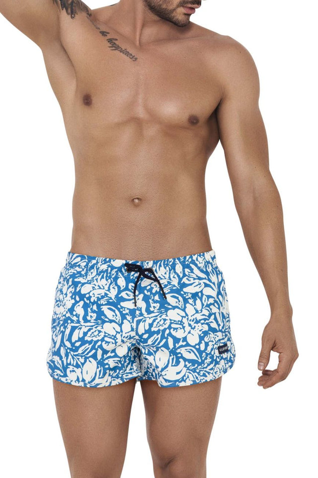 Clever Adriel Swim Trunks Blue / S