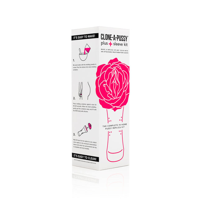 Clone-A-Pussy Plus+ Silicone Casting Kit Hot Pink