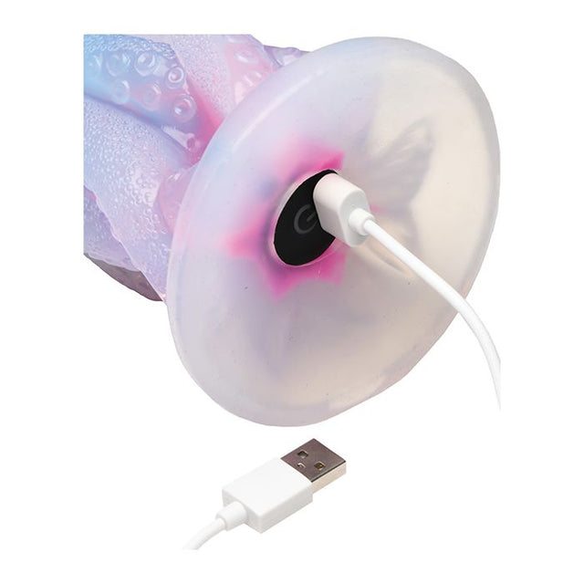 Cocktopus Deluxe Glow-in-the-Dark Vibrating Dildo