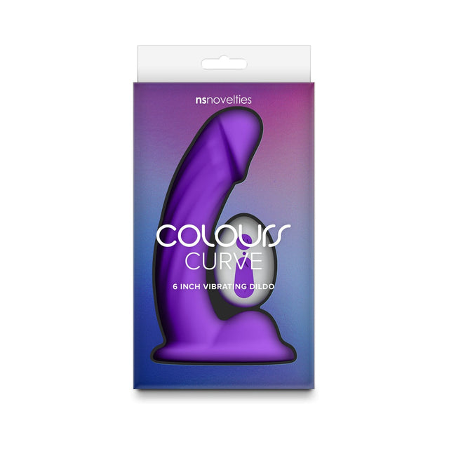 Colours Curve Vibrating 6" Dildo