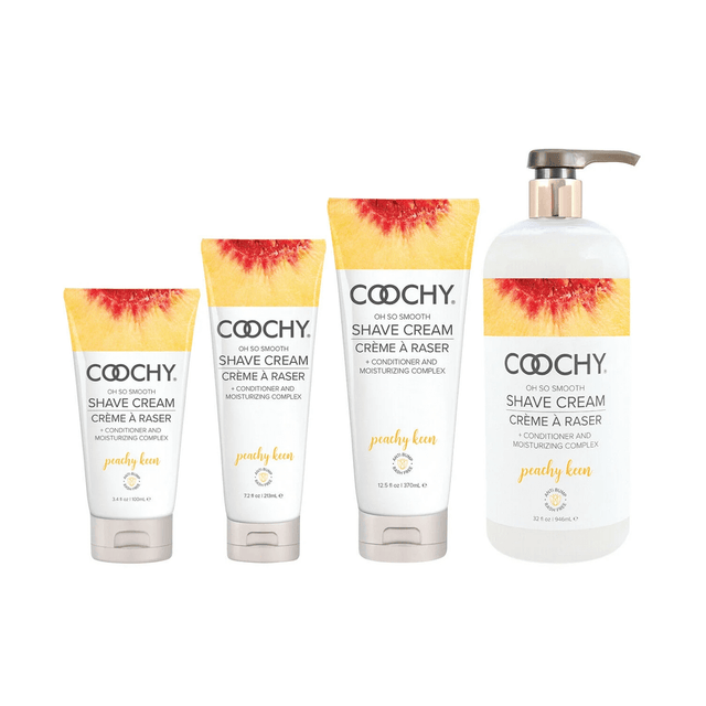 Coochy Oh So Smooth Shave Cream Peachy Keen 7.2 oz