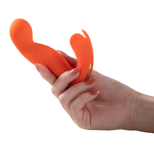 Crave 3 G-Spot and Clit Vibrator Orange