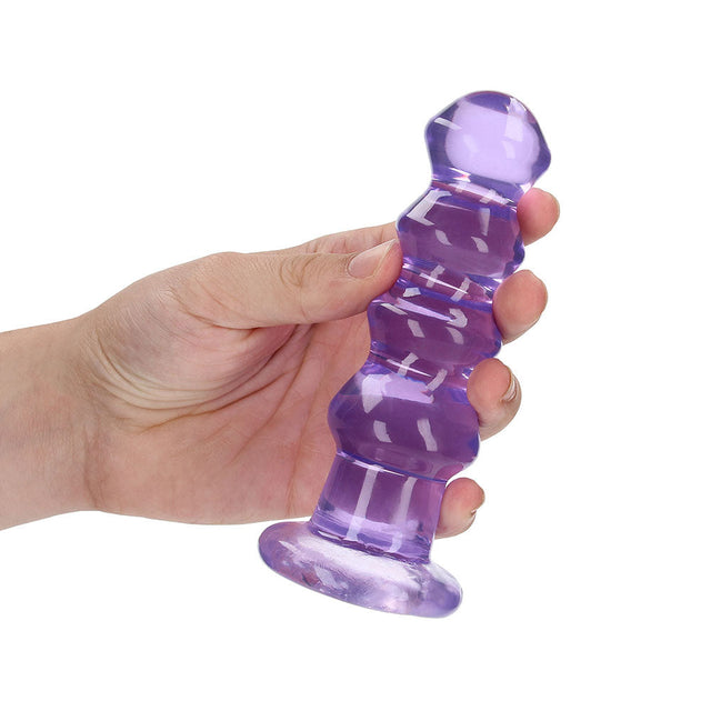 Crystal Clear Curvy 5.5" Dildo Plug