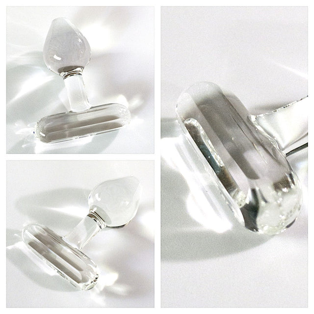Crystal Delights T-Handle Glass Plug