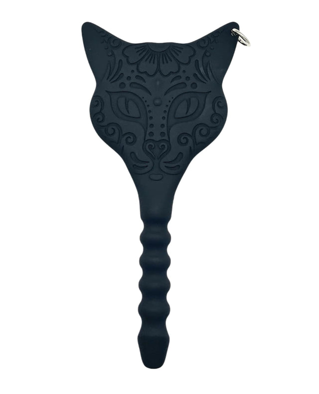 Demon Kat Paddle & Dildo Combo Black