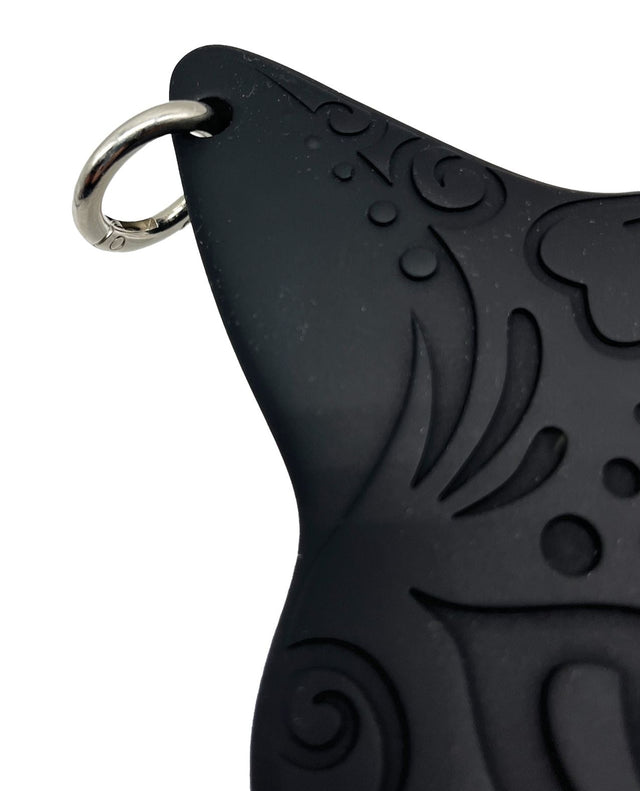 Demon Kat Paddle & Dildo Combo Black