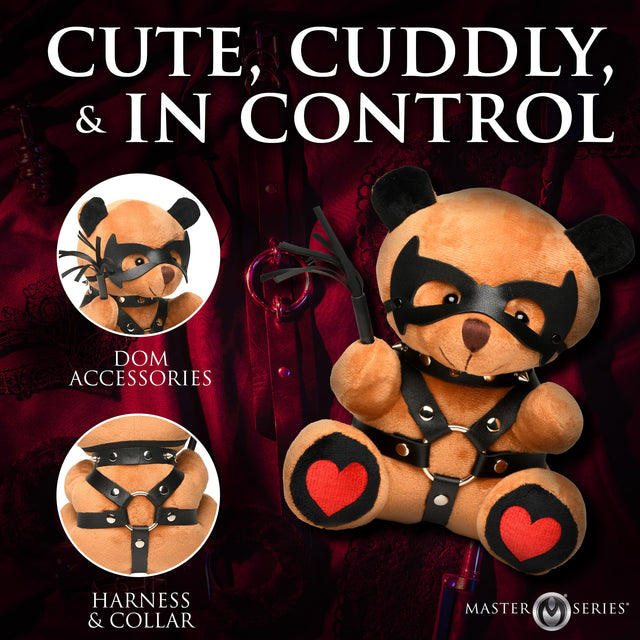 Dom Bear Plush Teddy Tan