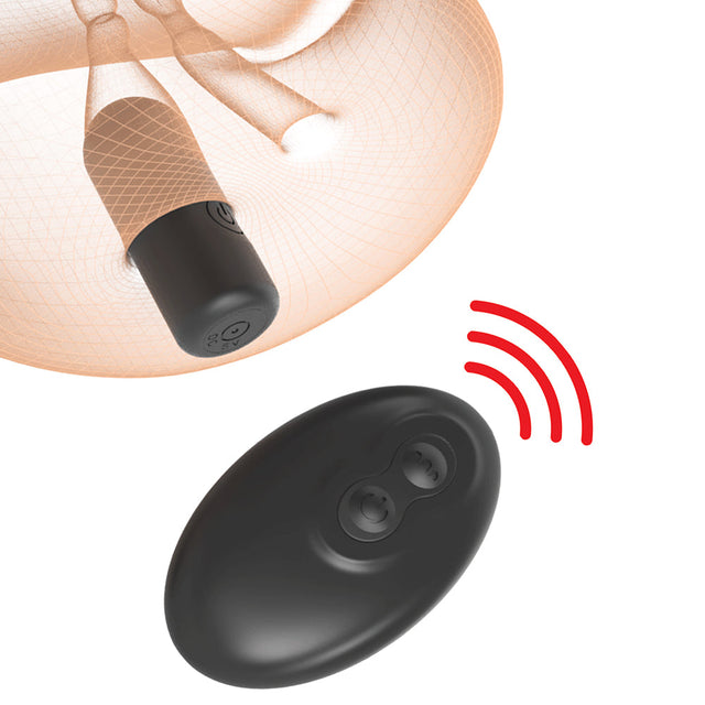 Double Pounder Vibrating Squeeze Stroker