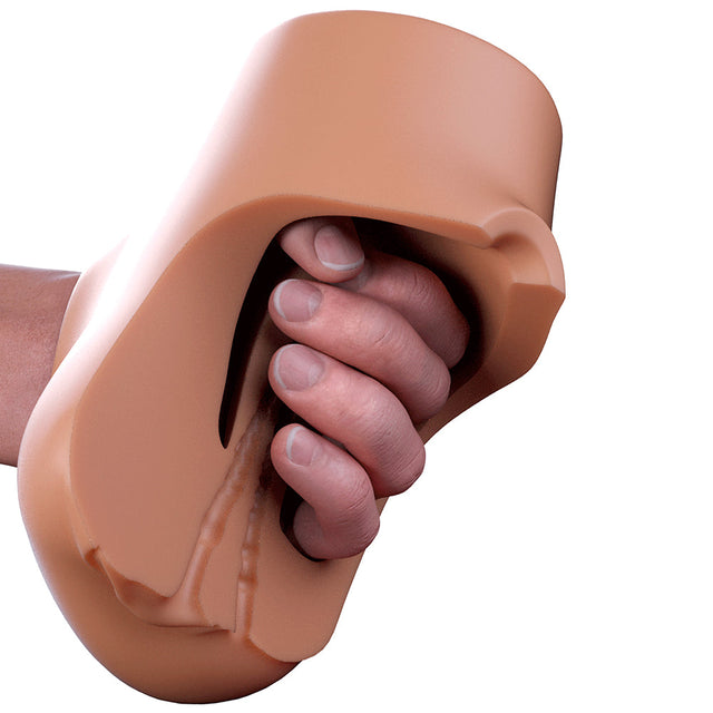 Double Pounder Vibrating Squeeze Stroker