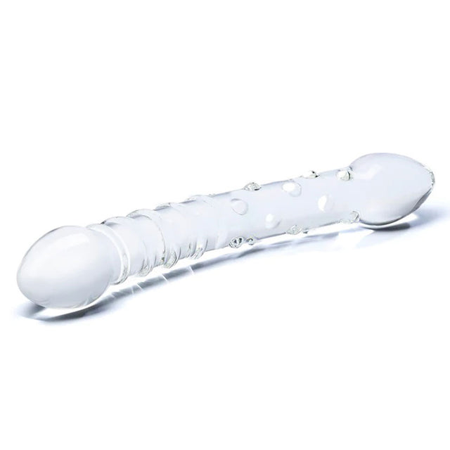 Double Trouble 10" Glass Duo Ended Dildo