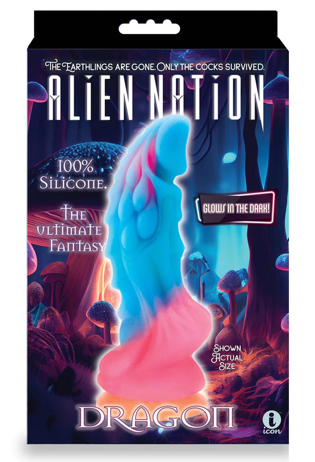 Dragon Glow in the Dark 9" Dildo