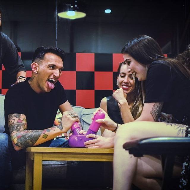 Duel Pump Action Penis Game