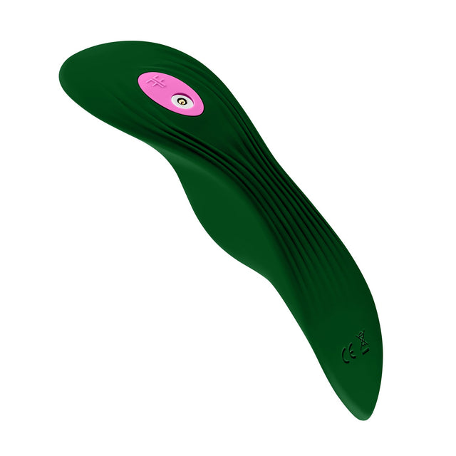 Femme Funn Unda Panty Vibrator with Remote Dark Green