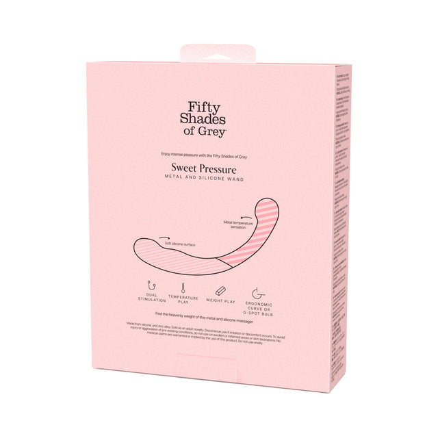 Fifty Shades of Grey Sweet Pressure Silicone & Metal Dildo
