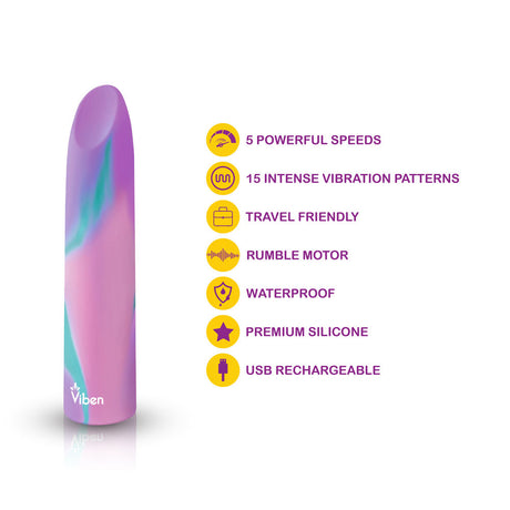 Fixation Lipstick Bullet Vibe Unicorn