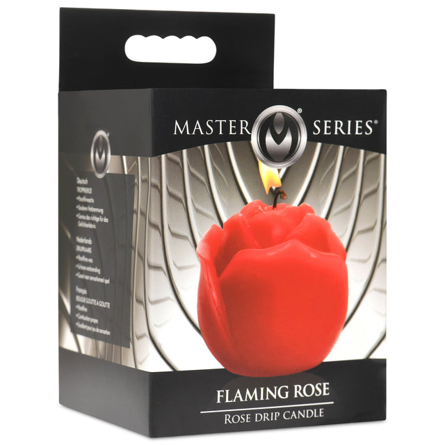 Flaming Rose Drip Massage Oil Candle