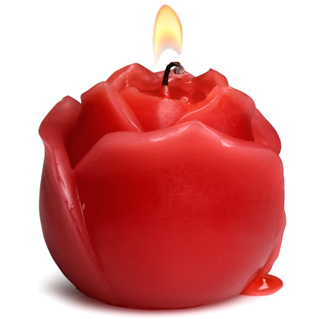 Flaming Rose Drip Massage Oil Candle
