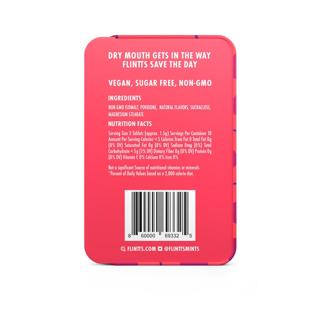 Flintts Mouth Watering Mints (Mild)