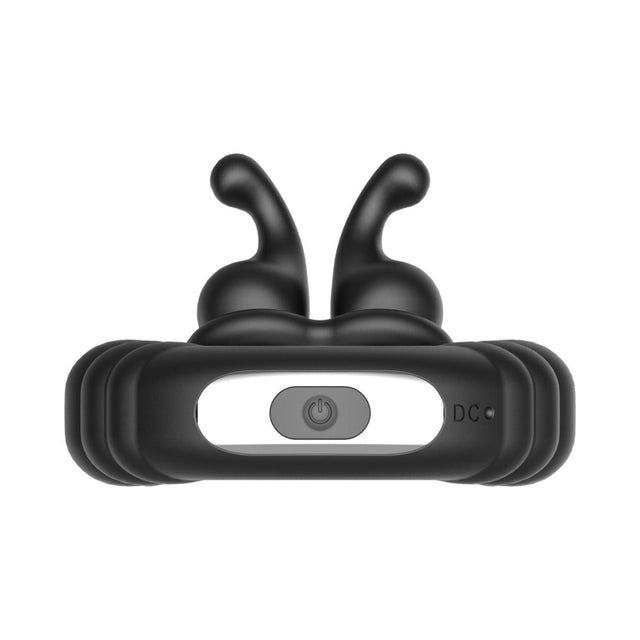 Forto F-24 Rechargeable Textured Vibrating Cockring