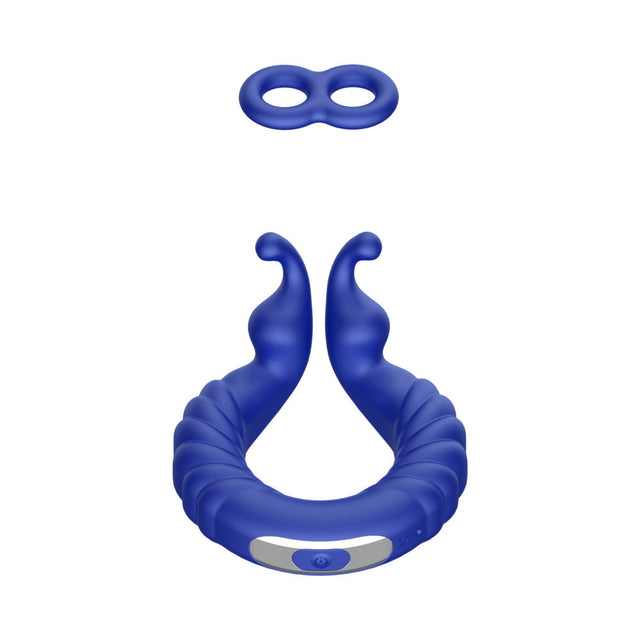 Forto F-24 Rechargeable Textured Vibrating Cockring