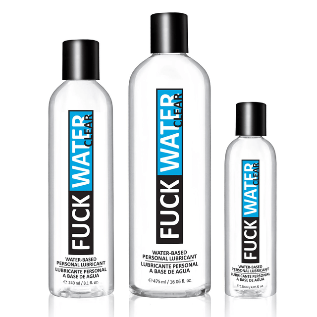 Fuck Water Clear Water Lubricant 4oz