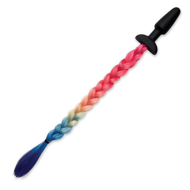 Furry Tales Rainbow Pony Tail Rainbow