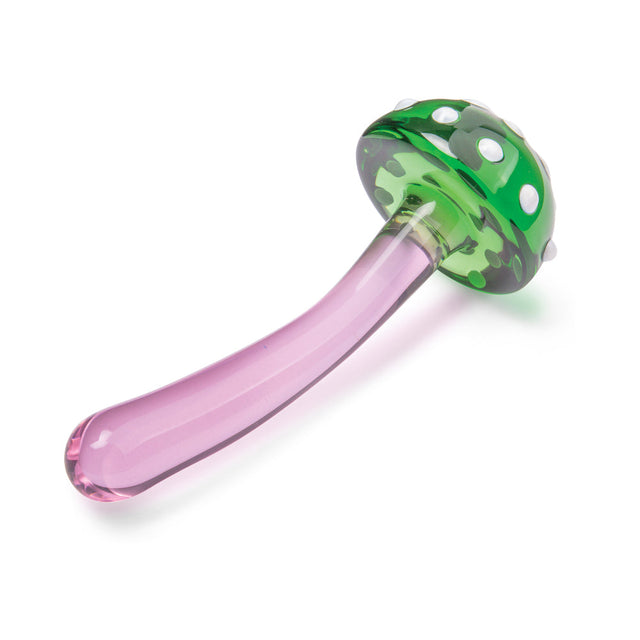 Glas Magic Mushroom 7.5" Glass Dildo
