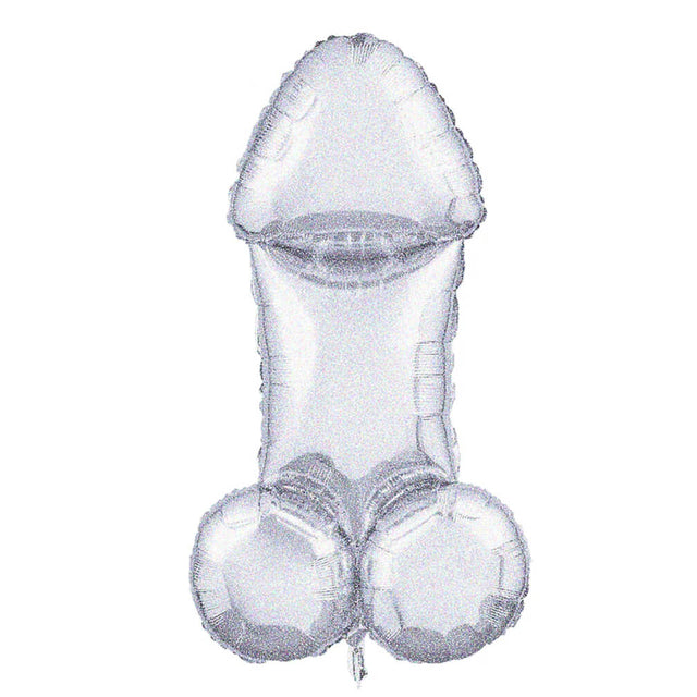 Glitterati Shimmer 3 Foot Mylar Penis Balloon