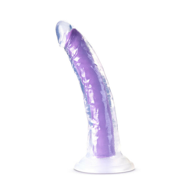 Glow in the Dark Neon Purple Dual Density Dildo