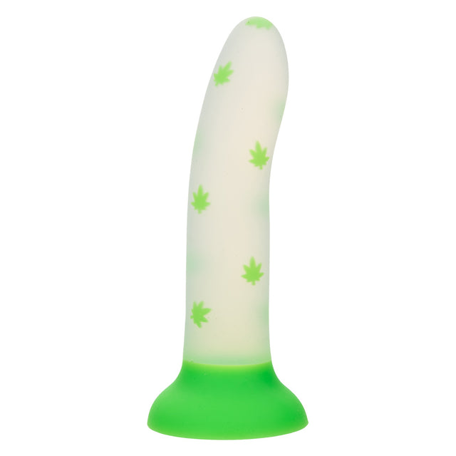 Glow Stick Leaf Suction Dildo