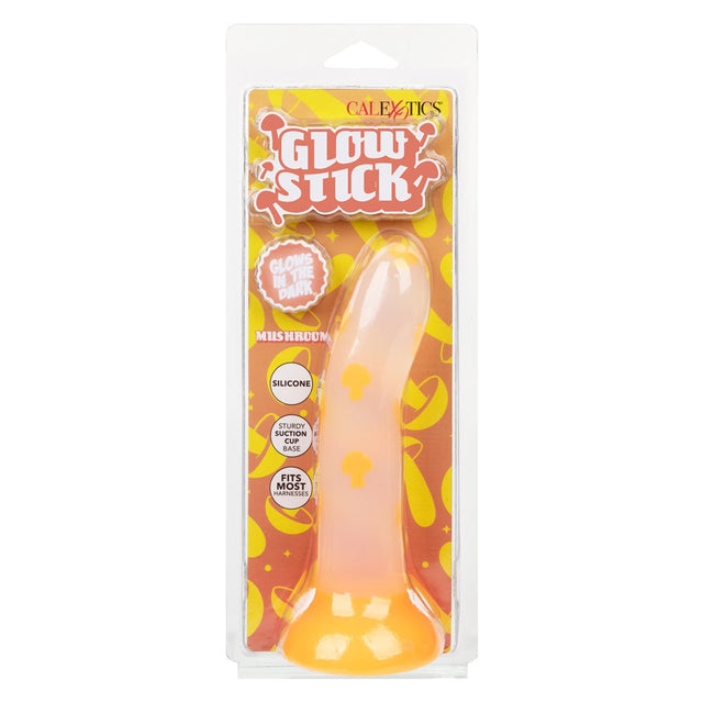 Glow Stick Mushroom Suction Dildo